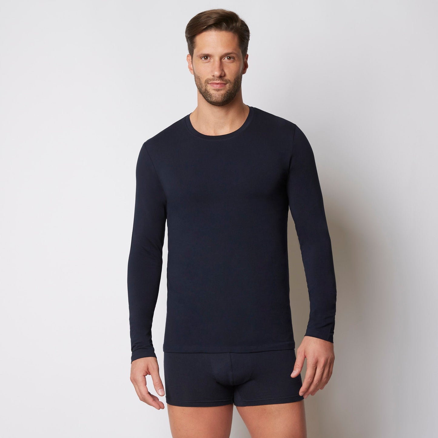 long sleeve round neck tshirt - SIMPLY BCI