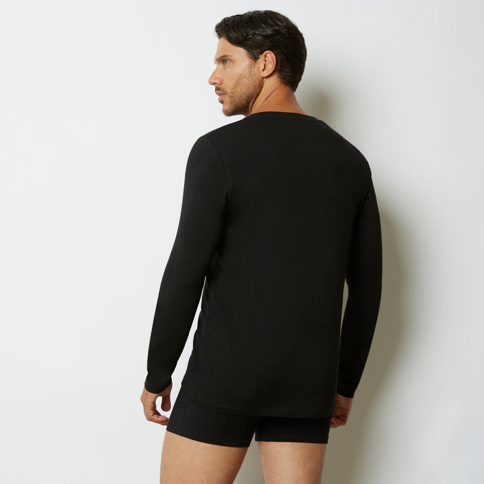 long sleeve round neck tshirt - SIMPLY BCI