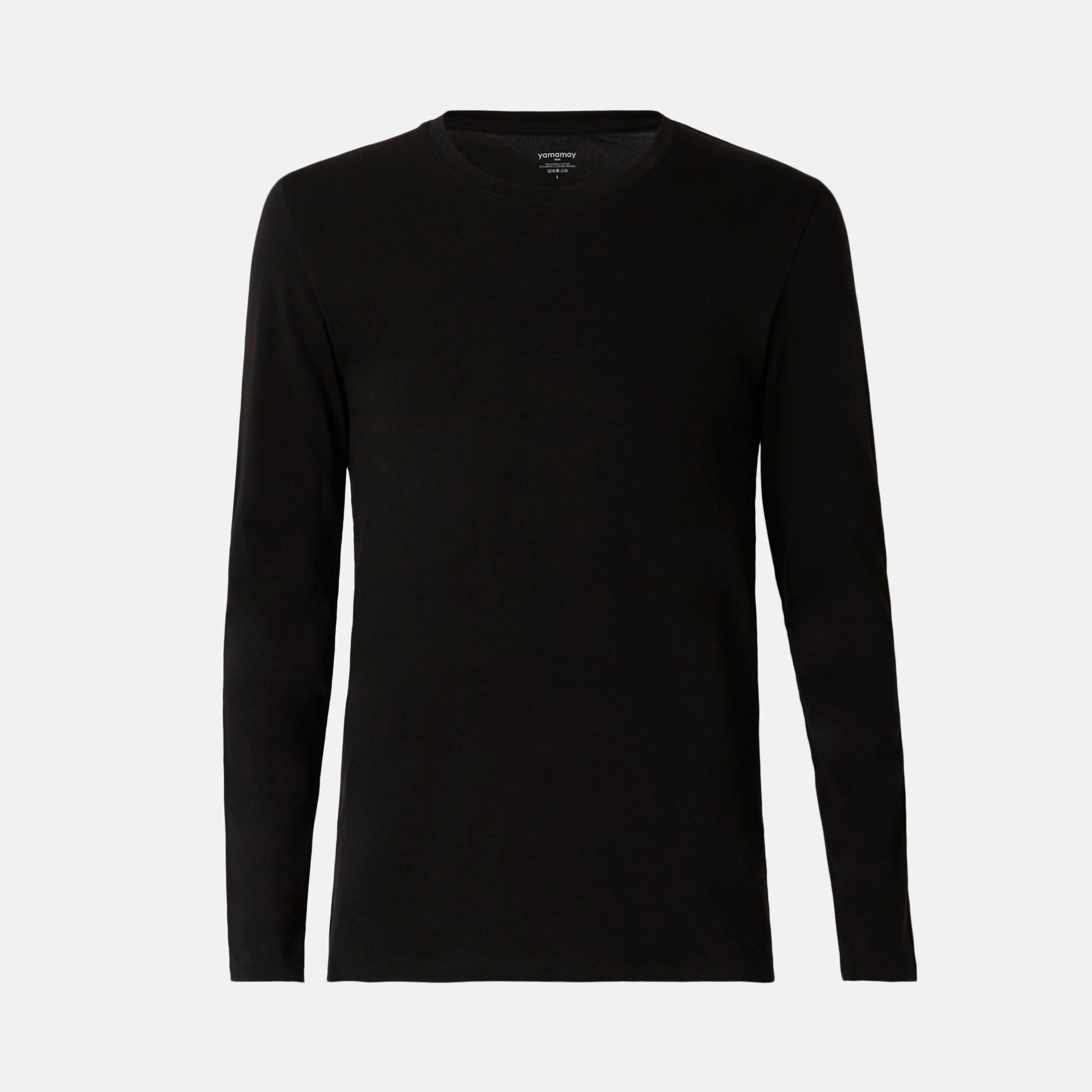 long sleeve round neck tshirt - SIMPLY BCI