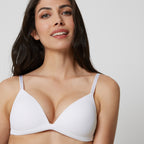Padded triangle push up bra - JUSTIN REC